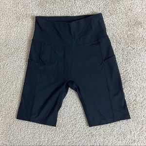 BALEAF women 8” high waisted biker short workout yoga running gym shorts